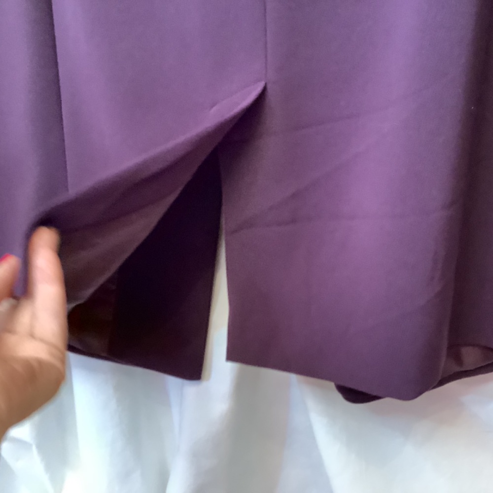 EUC Caslon purple dress jacket size 12 - Picture 14 of 14
